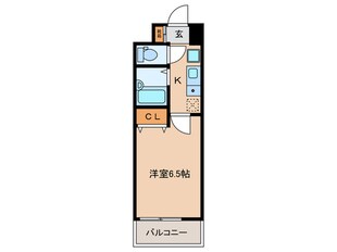 ＨＯＰＥ　ＣＩＴＹ天神橋Ａ棟の物件間取画像